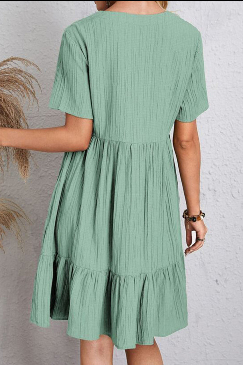 Casual V-neck summer dress