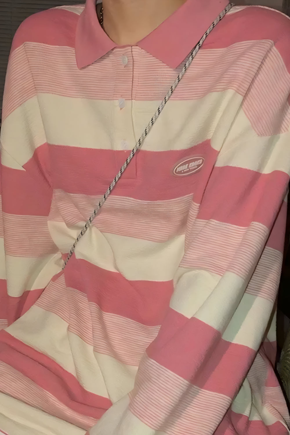 Loose striped shirt