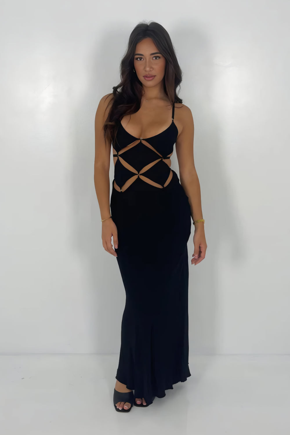 Diamond maxi dress
