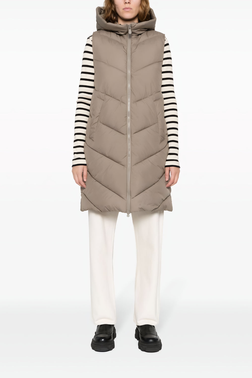 Adelle sleeveless jacket