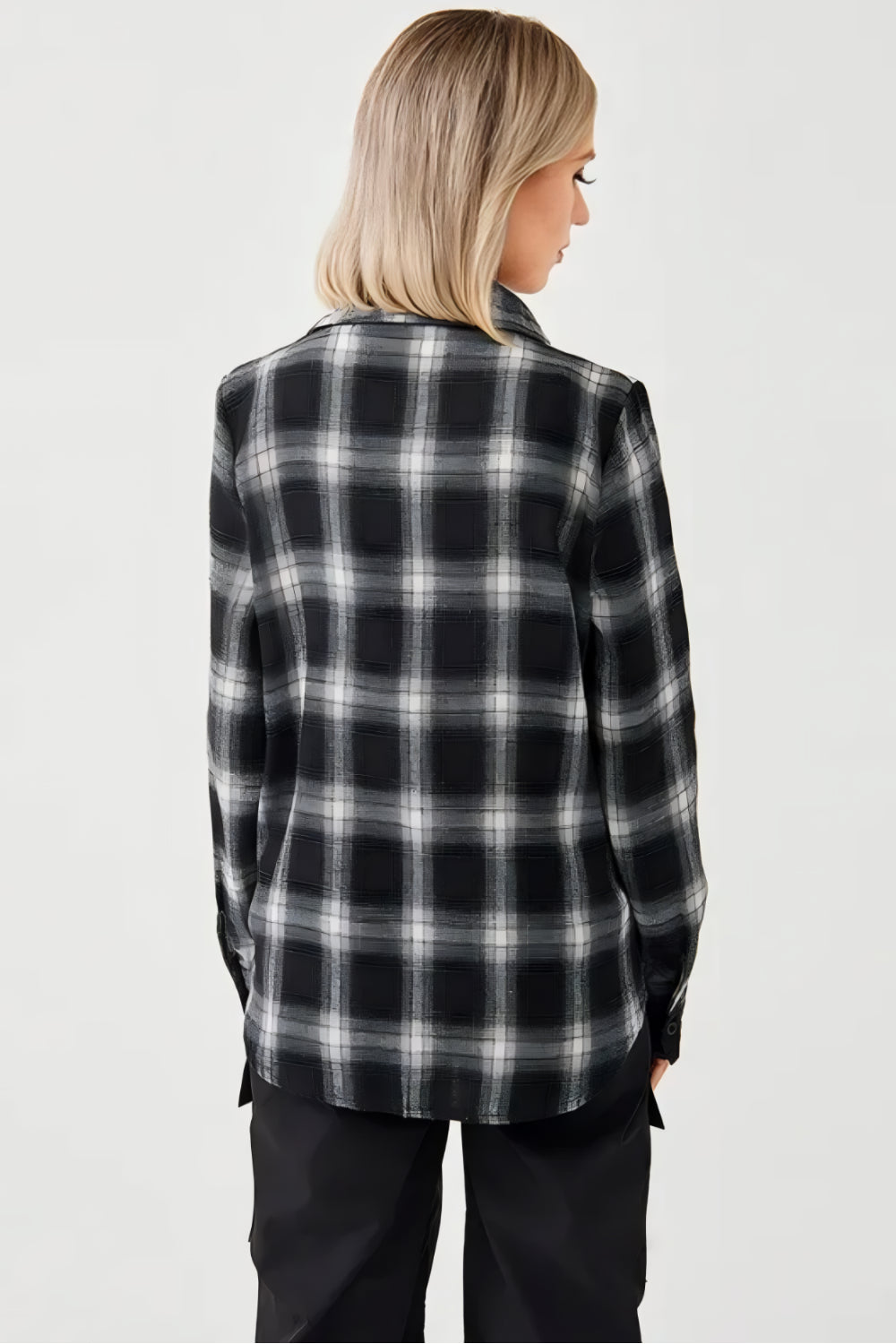Alexis plaid shirt
