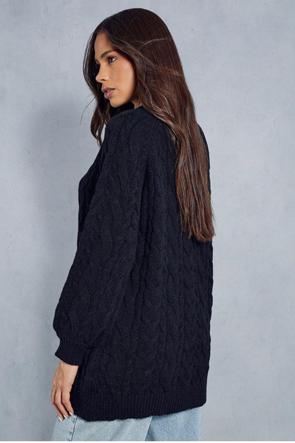 Evelyn Cable Knit Sweater