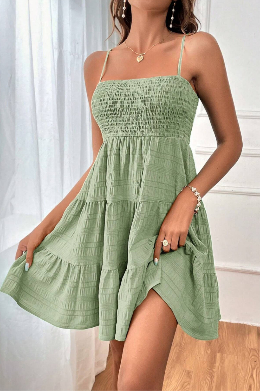 Summer Breeze Smocked Dress