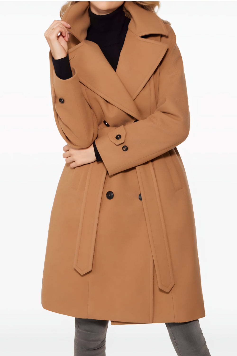 Belgrave double-lined trench coat