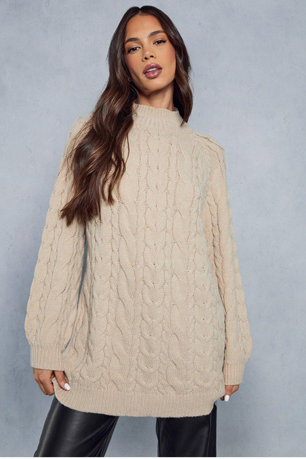 Evelyn Cable Knit Sweater