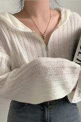 Mira Semi-Sheer Hoodie