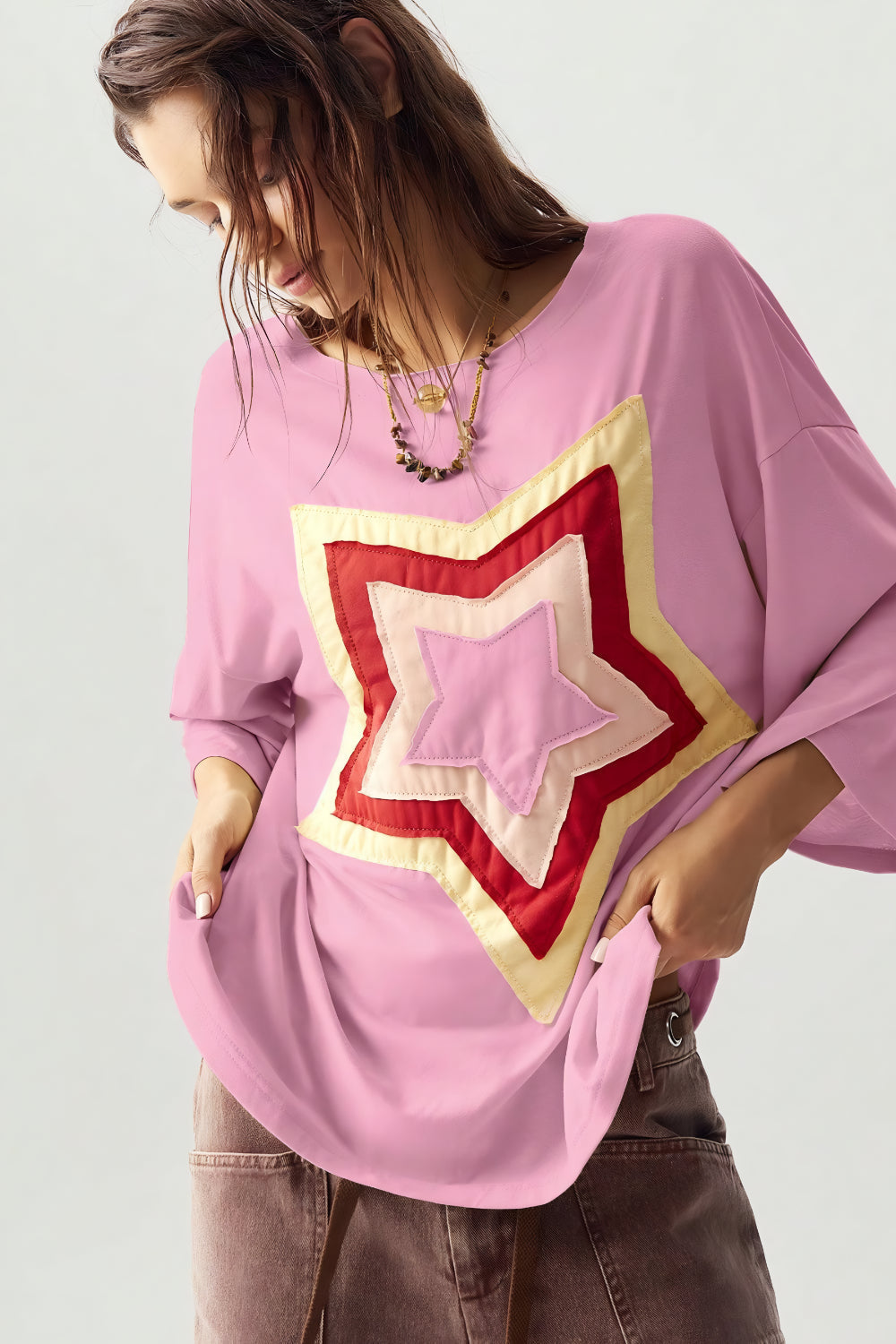 Mia round neck t-shirt