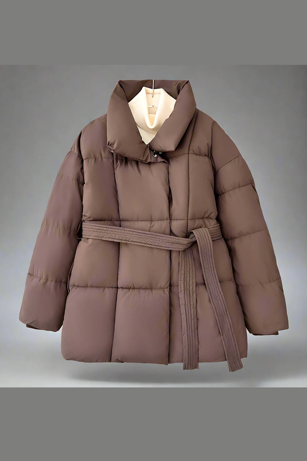 Felicity coat with drawstring waist