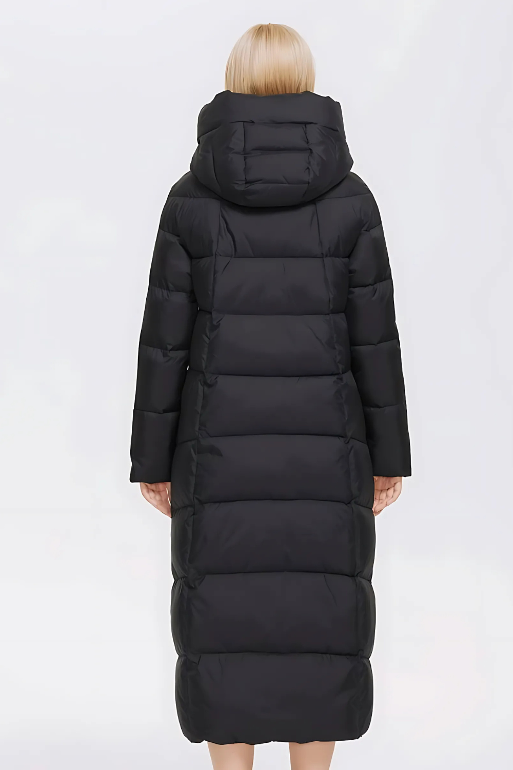 Valeria long zippered coat