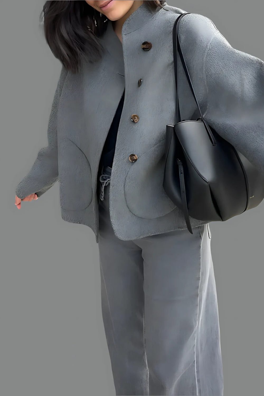 Seraphina short wool jacket