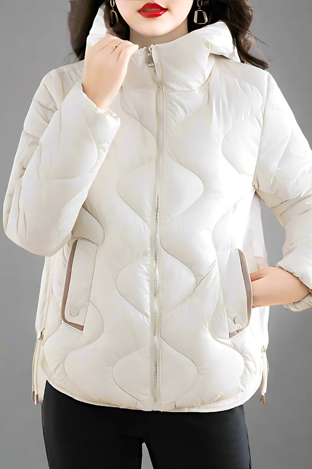 Mirabelle western-inspired quilted jacket