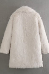 Celeste Mid-Length Fur Coat