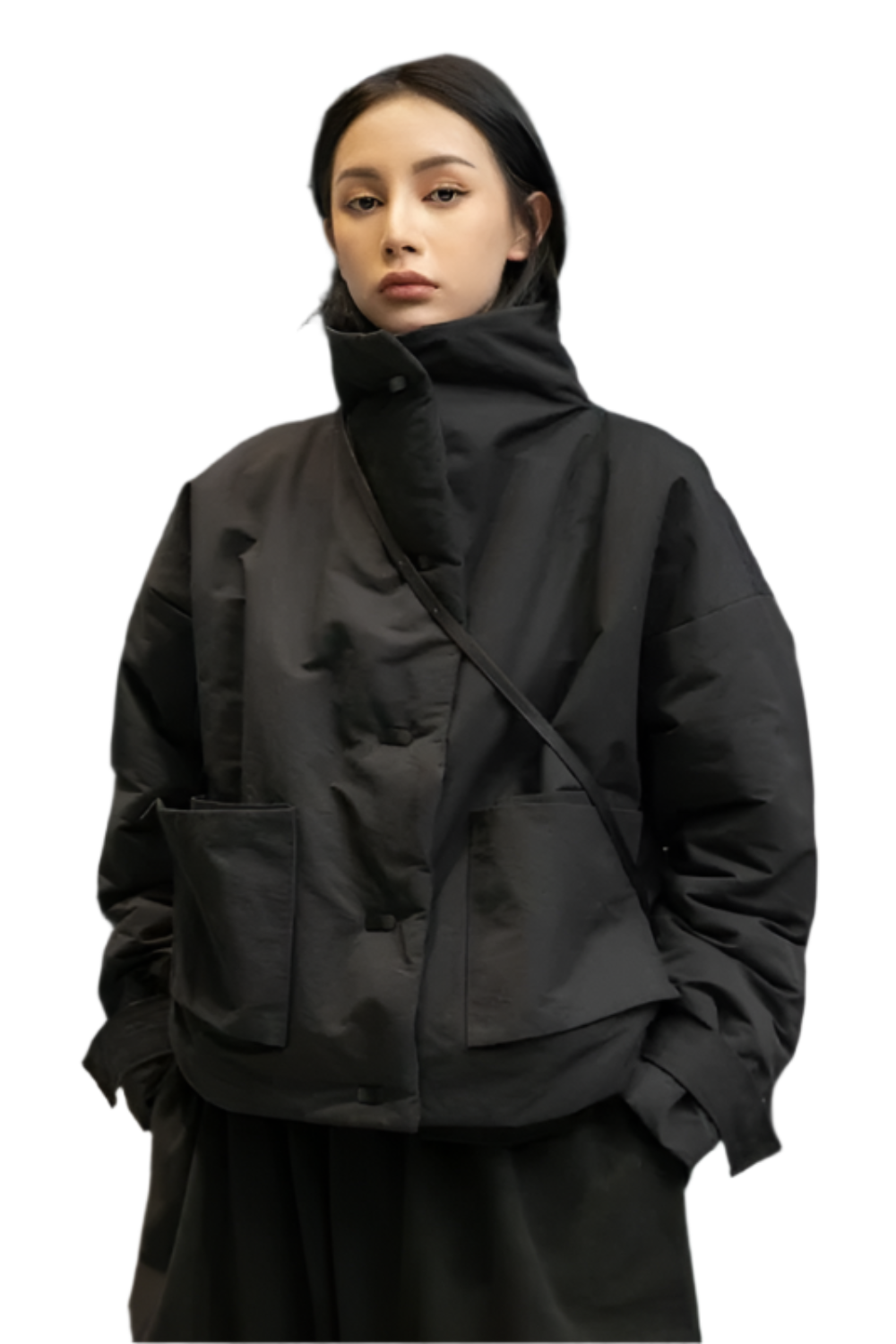 Thalia casual black jacket