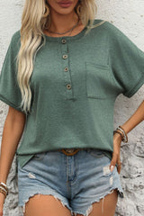 Tivora button-up t-shirt