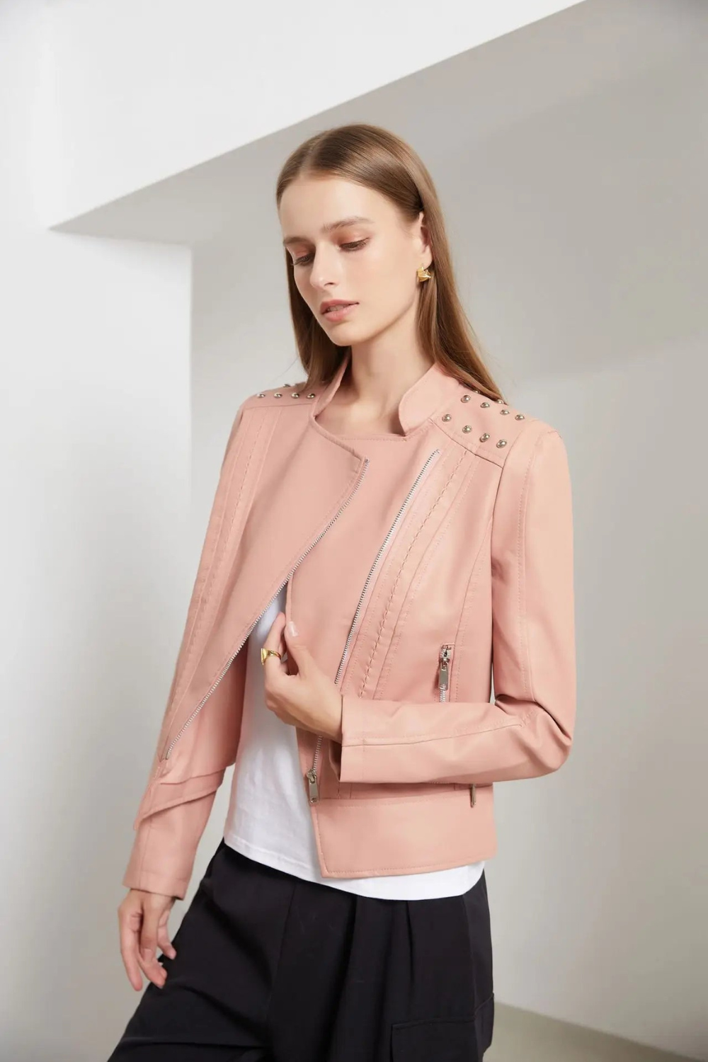Evelyn fitted short jacket