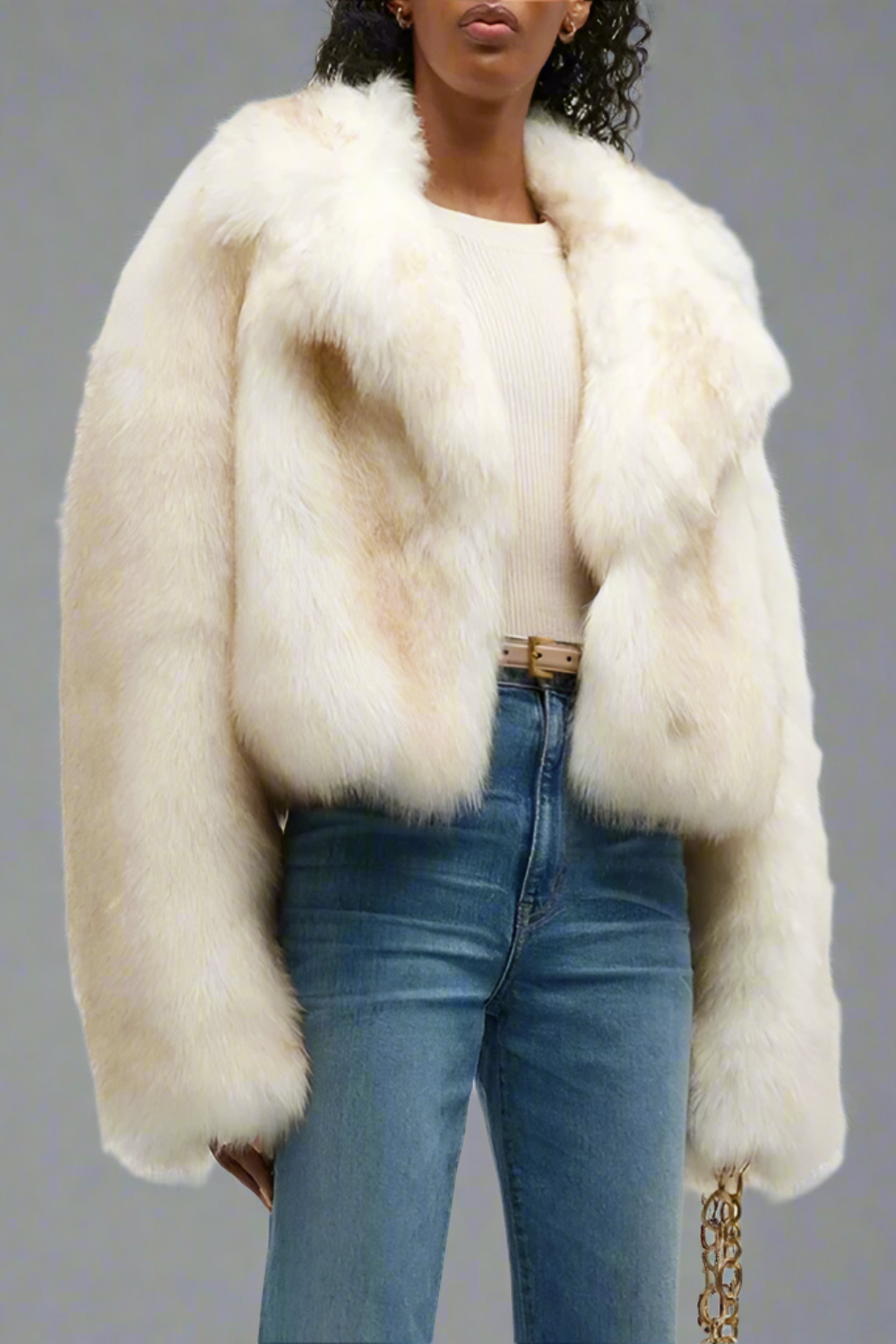 Astraea faux fur jacket