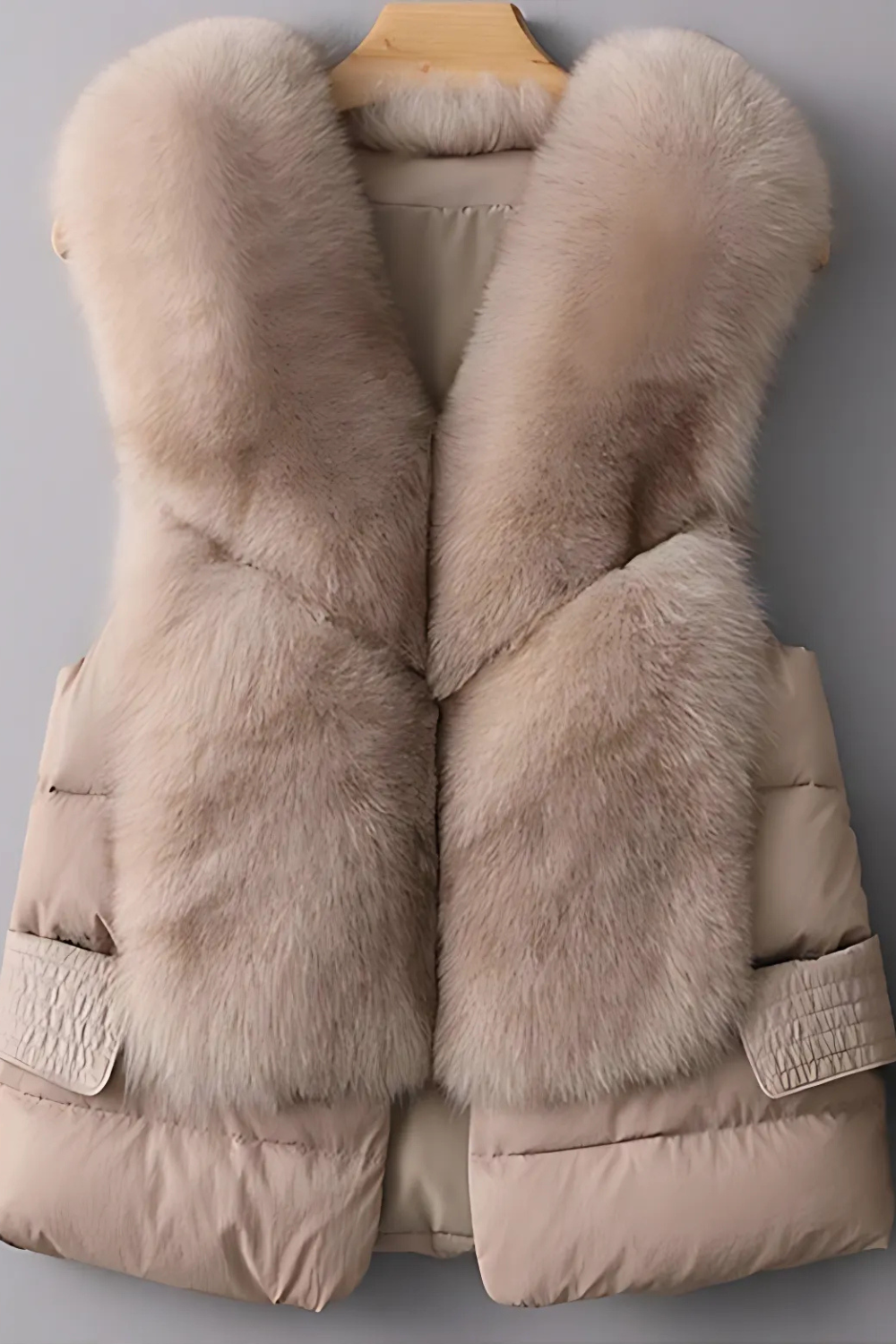 Calypso winter jacket with fox fur