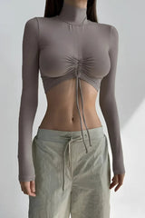 Navira dressy crop top