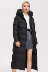 Valeria long zippered coat