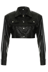 Arabella leather jacket