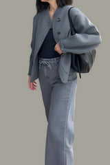 Seraphina short wool jacket