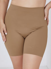Seamless high-waisted corrective shorts