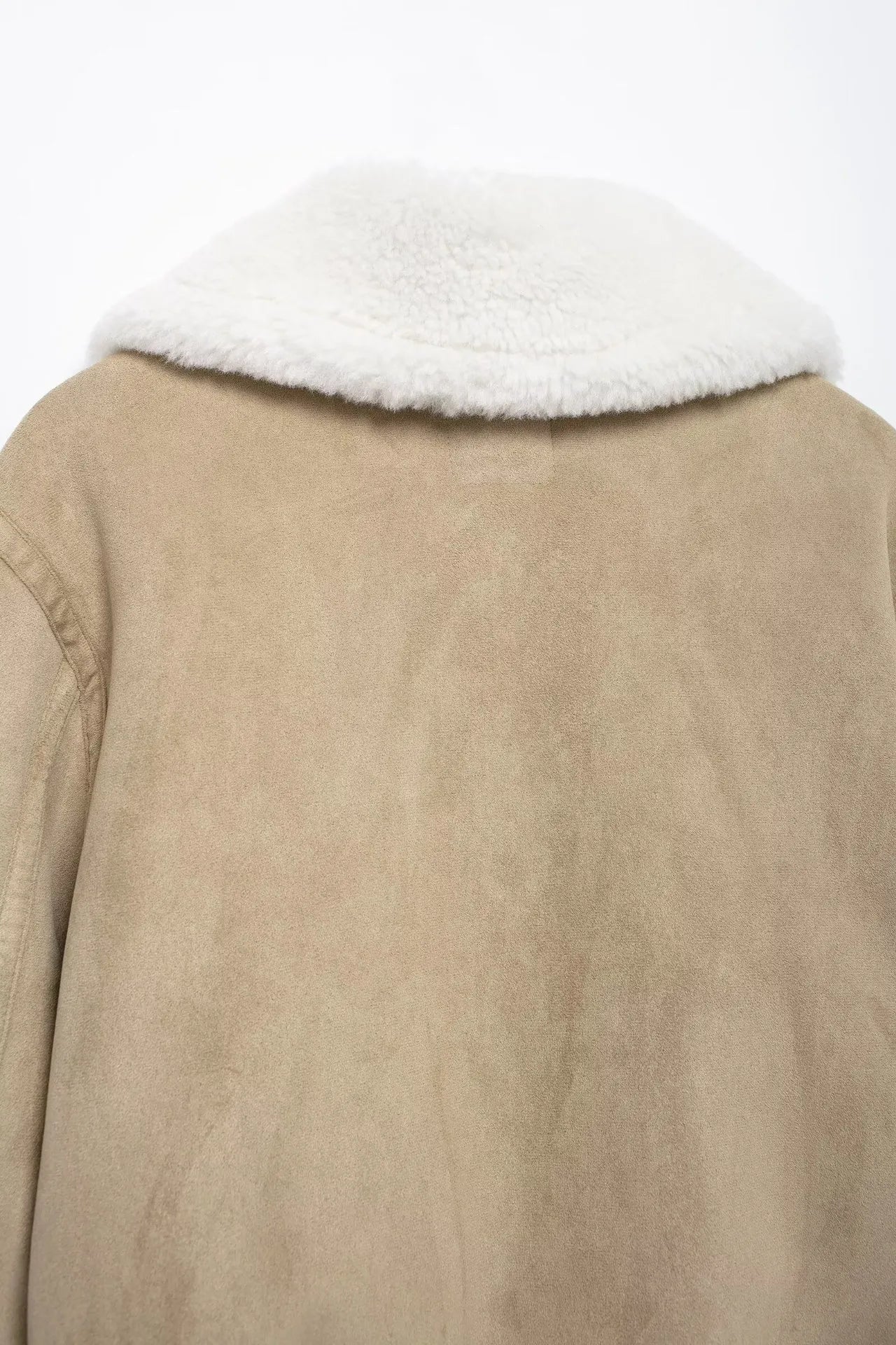 Dubbelsidig jacka med gängad fåll