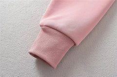 Avtagbar sweatshirt med huva i smal midja