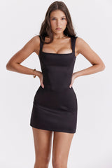 Korsett miniklänning