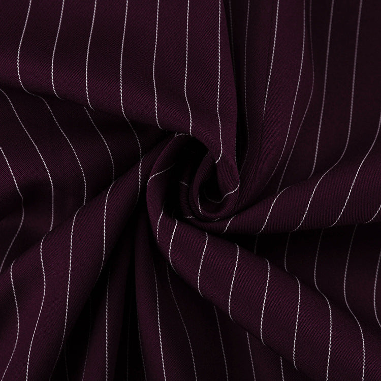 Lös elegant randig blazer