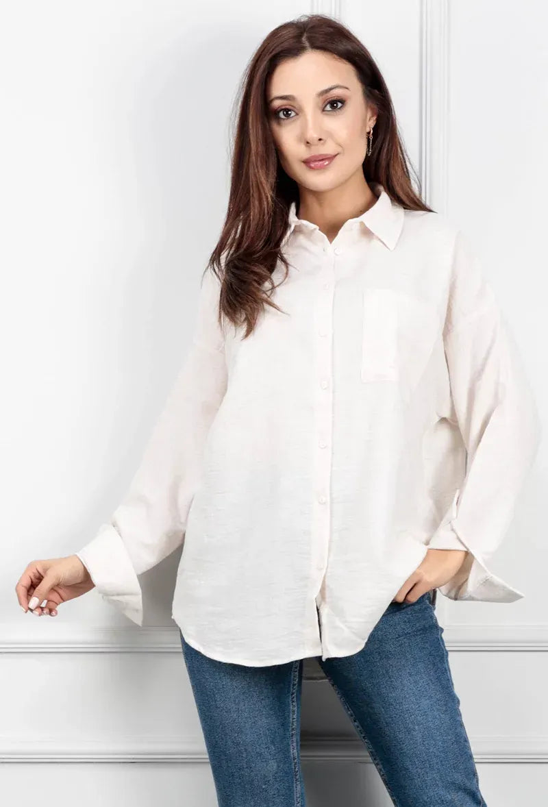 Cream-colored shirt
