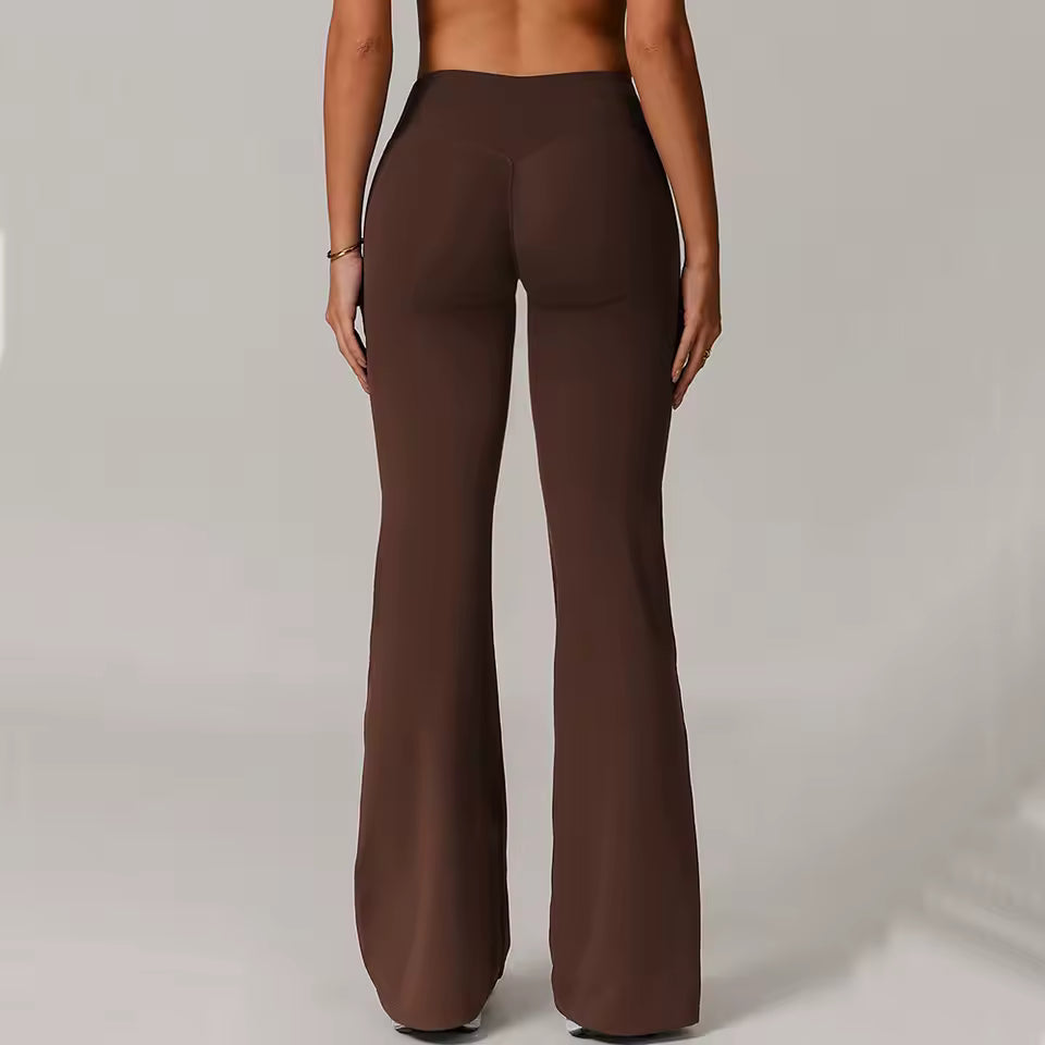 Sporty flared pants