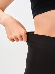 Black cycling shorts