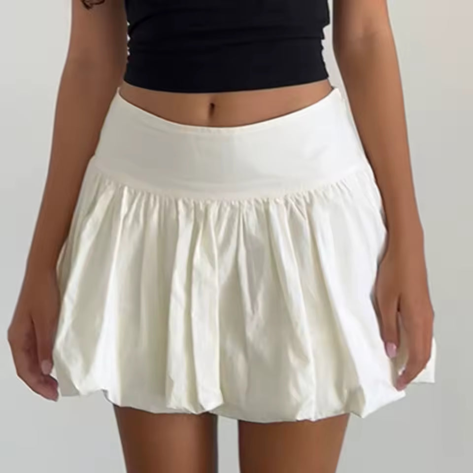 Mini puffy skirt