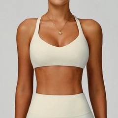 Seamless sports bra