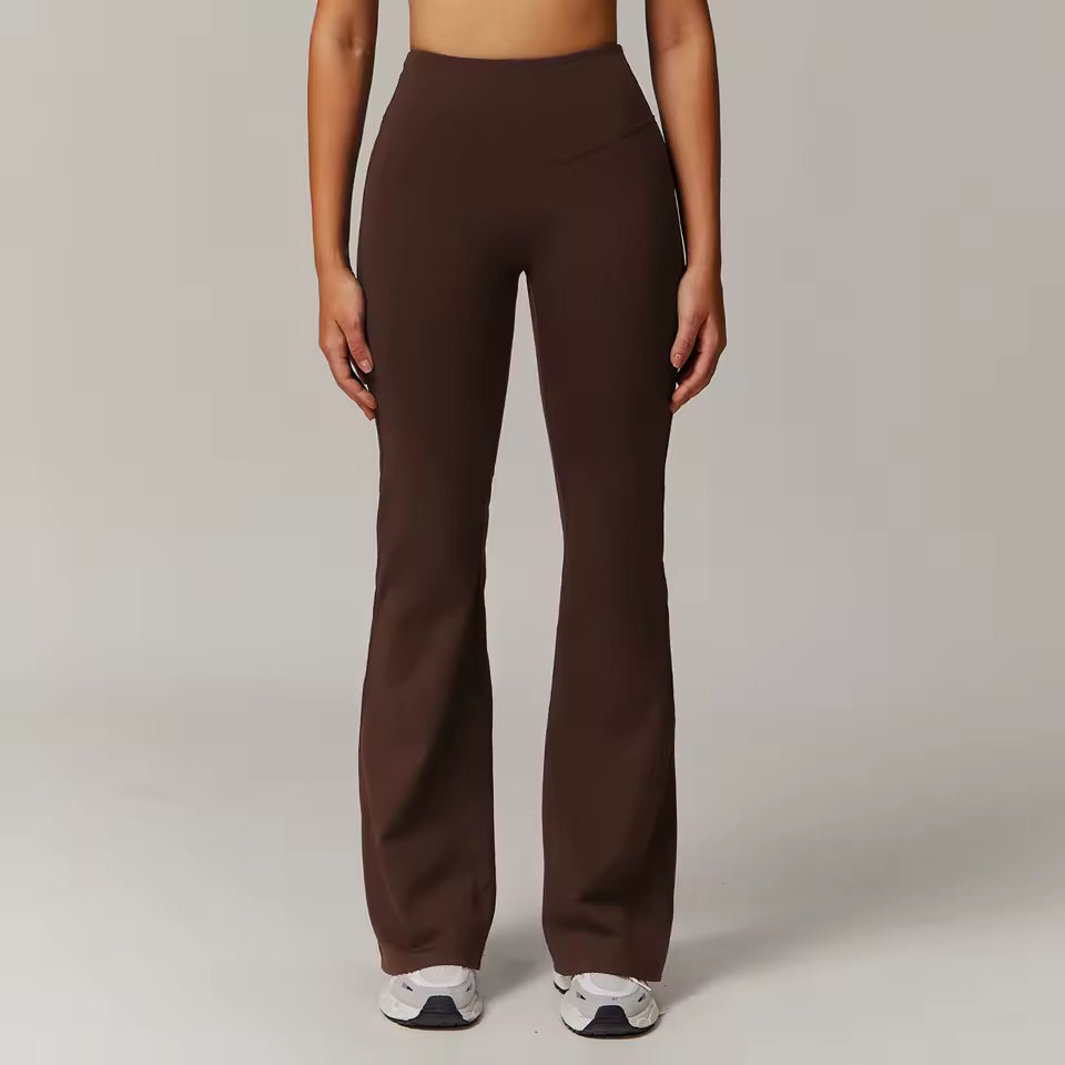 Sporty flared pants