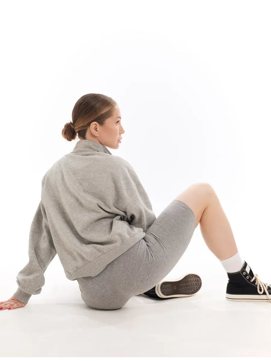 Light gray sports shorts