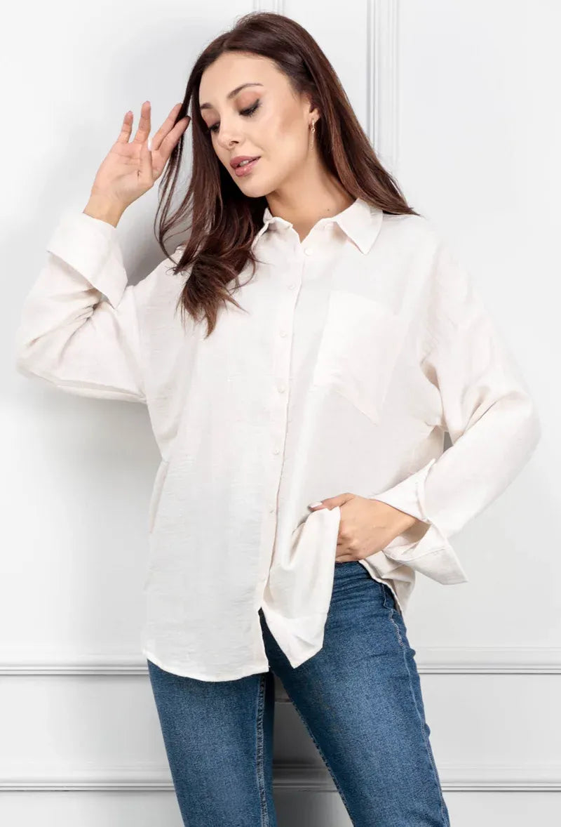 Cream-colored shirt