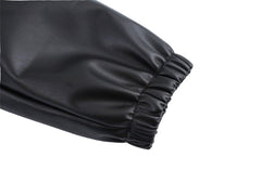 Black short jacket with buttons