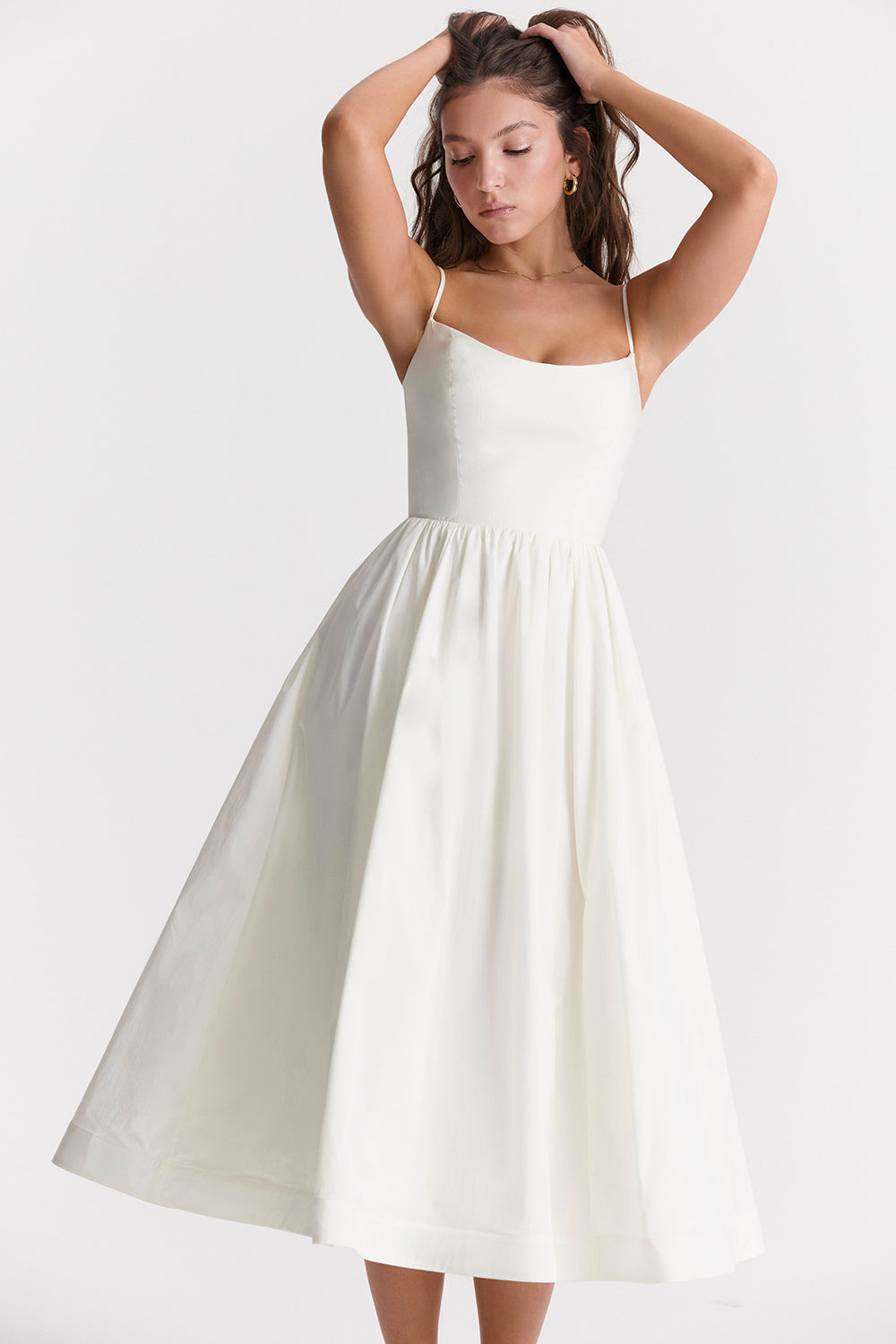 Avslappnad lång solklänning